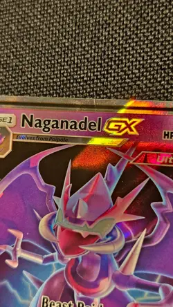 Pokemon TCG Naganadel GX SM125 Black Star Promo Holo - LP - Image 3