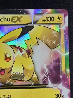 Pokemon Pikachu TCG EX XY84 Black Star Promo 2015 Holo Card - Image 3