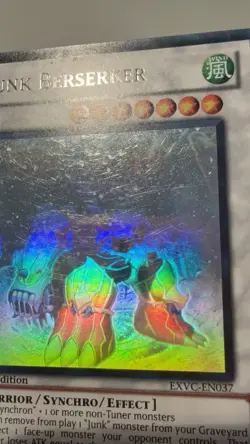 Junk Berserker (Ghost Rare) EXVC-EN037 Extreme Victory 1st Edition - Image 5