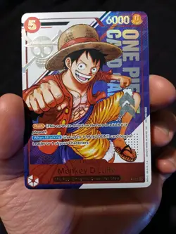 One Piece TCG: Monkey.D.Luffy ST21-014 - OP13: 3rd Anniv. Treasure Pack - ENG! - Image 1