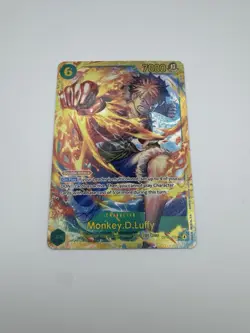 Monkey D. Luffy Secret Rare - Carrying On His Will #OP13-118 SEC One Piece TCG - Image 1