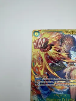 Monkey D. Luffy Secret Rare - Carrying On His Will #OP13-118 SEC One Piece TCG - Image 2
