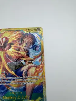Monkey D. Luffy Secret Rare - Carrying On His Will #OP13-118 SEC One Piece TCG - Image 3