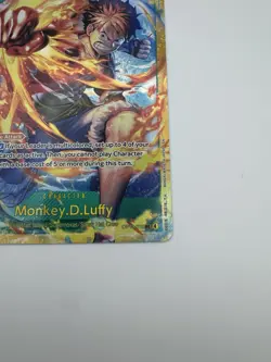 Monkey D. Luffy Secret Rare - Carrying On His Will #OP13-118 SEC One Piece TCG - Image 5