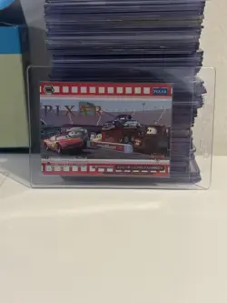 Weiss Schwarz Pixar Cars PXR/S94-067PXR Lightning McQueen Doc Gold Stamp - Image 1