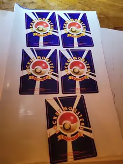 Lot Of 5 Japanese Southern Island Pokemon Cards - Image 2