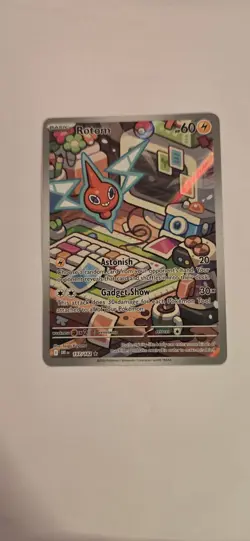 Rotom 197/182 Destined Rivals Full Art Illustration Rare Pokemon Card TCG - Image 1