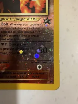 Entei Promo 34 Reverse Holo Pokemon Card (1995-2001) - Image 4