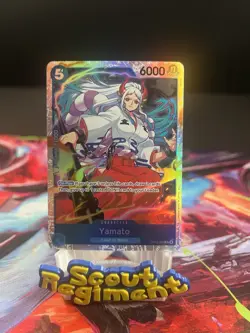 Yamato OP13-054 SR One Piece Carrying On His Will Foil Card Near Mint NM - Image 1