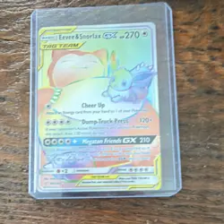 Pokemon TCG TAG TEAM GX Holo Card Lot Pikachu Zekrom Eevee Snorlax Charizard (4) - Image 3