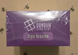 Gundam Card Game GD03 Steel Requiem Booster Box (24 Boosters) - New & Sealed - Image 2