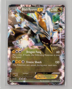 Black Kyurem EX 101/149 Boundaries Crossed Ultra Rare - Pokemon Card NM - Image 1