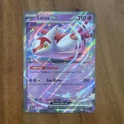 Pokemon TCG Latias EX Surging Sparks Double Rare Card 076/191 NM - Image 1