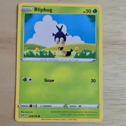 BLIPBUG 018/196 POKEMON CARD (LOST ORIGIN SET) KNITTED CROCHET ASAKO - Image 2