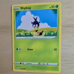 BLIPBUG 018/196 POKEMON CARD (LOST ORIGIN SET) KNITTED CROCHET ASAKO - Image 4
