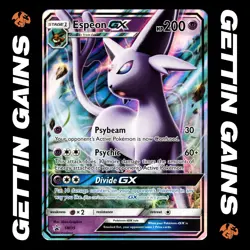 Espeon GX - SM35 - Black Star Promo - Pokemon Card - VLP - Image 1