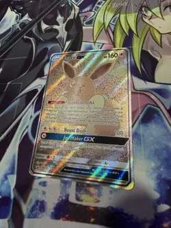 Pokemon TCG Eevee GX SM233 Full Art Black Star Promo Sun & Moon - Image 3
