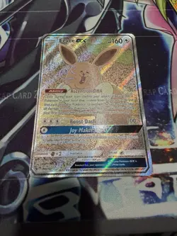 Pokemon TCG Eevee GX SM233 Full Art Black Star Promo Sun & Moon - Image 1