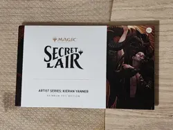 MTG Secret Lair Artist Series: Kieran Yanner Rainbow Foil Edition Sealed In Hand - Image 1
