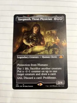 Yawgmoth, Thran Physician (Borderless) Dominaria Remastered Regular - Image 1