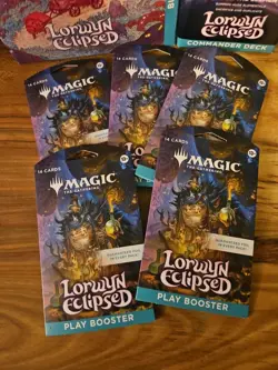 Magic: The Gathering Lorwyn Eclipsed Bundle Commander Deck Booster Pack Lot NEW - Image 2