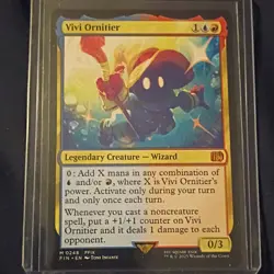 Magic: The Gathering Vivi Ornitier Final Fantasy Legendary Wizard Mythic 0248 - Image 1