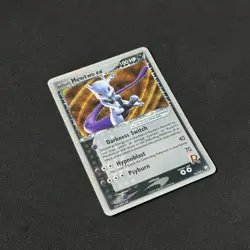 Rocket's Mewtwo ex 99/109 Pokemon 2004 Team Rocket Returns Holo - No Edge Peel! - Image 5