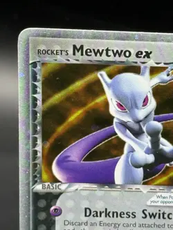 Rocket's Mewtwo ex 99/109 Team Rocket Returns Holo - Pokemon - PLEASE READ - Image 2