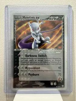 Rocket's Mewtwo ex 99/109 Team Rocket Returns Holo - Image 1