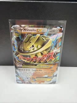 Pokemon Card - M Steelix EX 68/114 XY - Steam Siege Ultra Rare Holo - Image 1