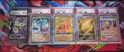 🔥🔥 Pokemon Slabs Lot of 5 (4 PSA slabs and 1 CGC)🔥🔥 - Image 1