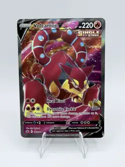 Volcanion V 162/198 Chilling Reign Full Art Ultra Rare Holo 220HP Pokemon TCG - Image 1