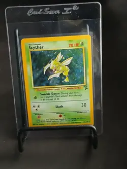 Scyther - Pokemon Base Set 2 17/130 - Holo - Ungraded (MP) - Image 1