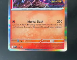 Ceruledge Pokemon Phantasmal Flames Staff Promo #014 - Image 4