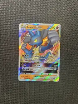 Pokemon TCG Lucario Vstar SWSH214! NM Condition! See Description! - Image 1