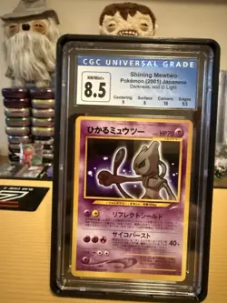 2001 POKEMON JAPANESE DARKNESS TO LIGHT SHINING MEWTWO #150 NEO DESTINY CGC 8.5 - Image 1