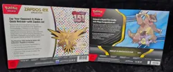 NEW Pokemon TCG Scarlet & Violet 151 Zapdos EX & Mega Kangaskhan Box Lot - Image 2