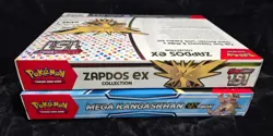 NEW Pokemon TCG Scarlet & Violet 151 Zapdos EX & Mega Kangaskhan Box Lot - Image 3