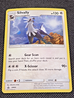 Silvally SM64 Sun & Moon Holo Black Star Promo Pokemon TCG LP Cosmos -- L33 - Image 2