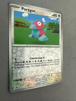 Pokemon TCG * Scarlet & Violet 151 * 137/165 Porygon C * REVERSE HOLO * NM - Image 2