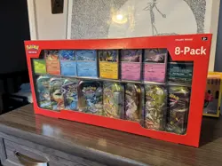 SEALED📦 Pokemon TCG: Prismatic Evolutions Costco Mini Tins 8 Pack - NEW✅ - Image 2