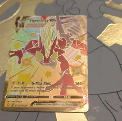 Pokemon TCG Toxtricity VMAX SV113/122 Shining Fates 320HP Shiny Holo English - Image 1