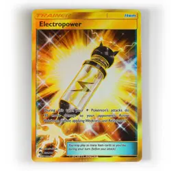 Pokemon - Electropower - 232/214 - SM Lost Thunder - Gold Secret Rare - Image 1