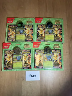 4x Pokemon TCG Ascended Heroes 2-Pack Blister Collections - Factory Sealed - Image 1