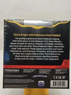 Pokemon Scarlet & Violet Paldean Fates Booster Bundle Factory Sealed - Fast Ship - Image 2