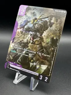 Gundam Barbatos 1st Form (GD02-054) [Foil] (NM) - Gundam Card Game - Dual Impact - Image 3