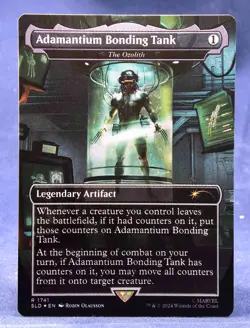 Adamantium Bonding Tank - The Ozolith -MTG FOIL- Secret Lair Drop Marvel SLD -NM - Image 3
