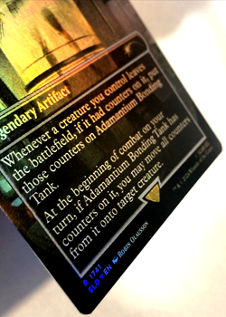 MTG Adamantium Bonding Tank - The Ozolith RAINBOW FOIL Secret Lair x Marvel 1741 - Image 2