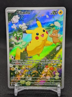 Pikachu SVP 088 Black Star Promo 88 Paldea Adventure Chest NM Pokemon - Image 1