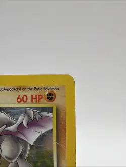 Aerodactyl 1/62 Fossil Unlimited Set Pokemon TCG Holo MP - HP - Image 4